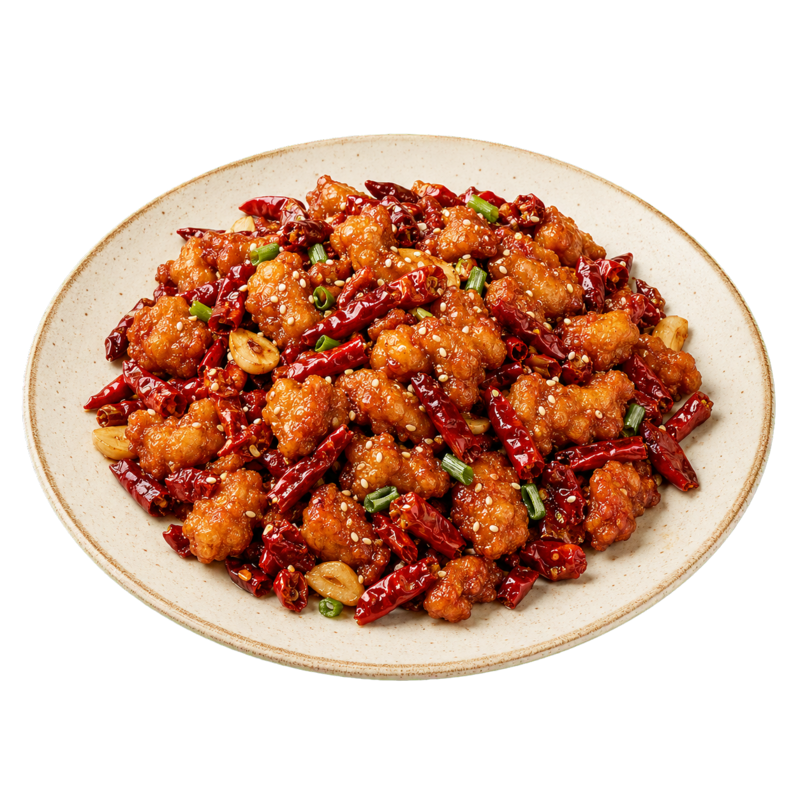 Poulet aux piments seches